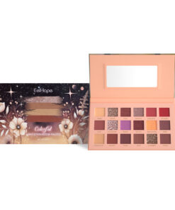 Eelhope 18-Color Eyeshadow Palette Eyeshadow Makeup Eyeshadow Multicolor Eye Palette With 18-Color Everyday Glitter