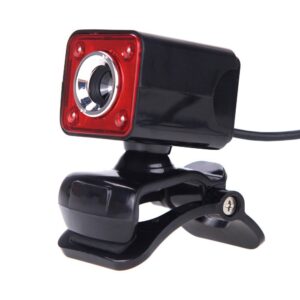 Alternative view of High definition night vision computer camera with built-in 10 meter sound-absorbing microphone and 4LED free switch