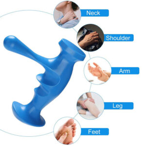 Alternative view of Thumb Massager Acupoint Massage Gun Three Foot Massager Set