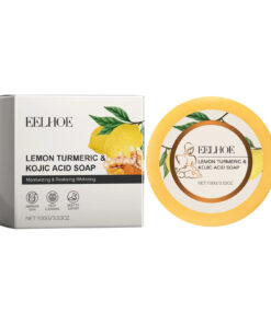 Alternative view of EELHOE Lemon Turmeric Acid Soap, Gently Cleanses, Moisturizes And Brightening Skin Square Cleanser
