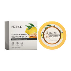 Alternative view of EELHOE Lemon Turmeric Acid Soap, Gently Cleanses, Moisturizes And Brightening Skin Square Cleanser