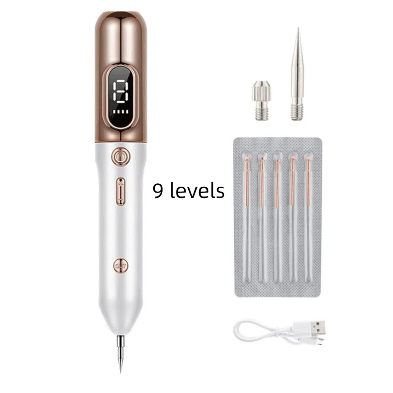 LCD dot mark pen home dot mark scanning pen laser beauty mole scanner - Image 5