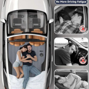 Alternative view of Umbrauto Tesla Y Car Camping SUV Thicken Air Mattress,Gray