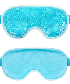 Cooling Eye Mask with Gel Bead Reusable Cold Compress Ice Pack Sleeping Eye Cooling Pads for After Eyelid Surgery Skin Care Tool