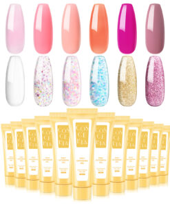 Spot Manicure Crystal Extension Glue Fast Painless Ice Transparent Pearl Sequins Nail Extension Phototherapy Glue