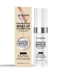 Jaysuing Warm Change Liquid Foundation, Moisturizing Natural Concealer Long Lasting Moisture Without Dehydrating Makeup Bright Warm Change Liquid Foundation