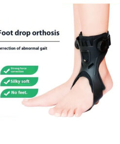 Alternative view of Foot internal eversion corrector wearable shoe fracture postoperative walking aid rehabilitation ankle foot support shoe trainer