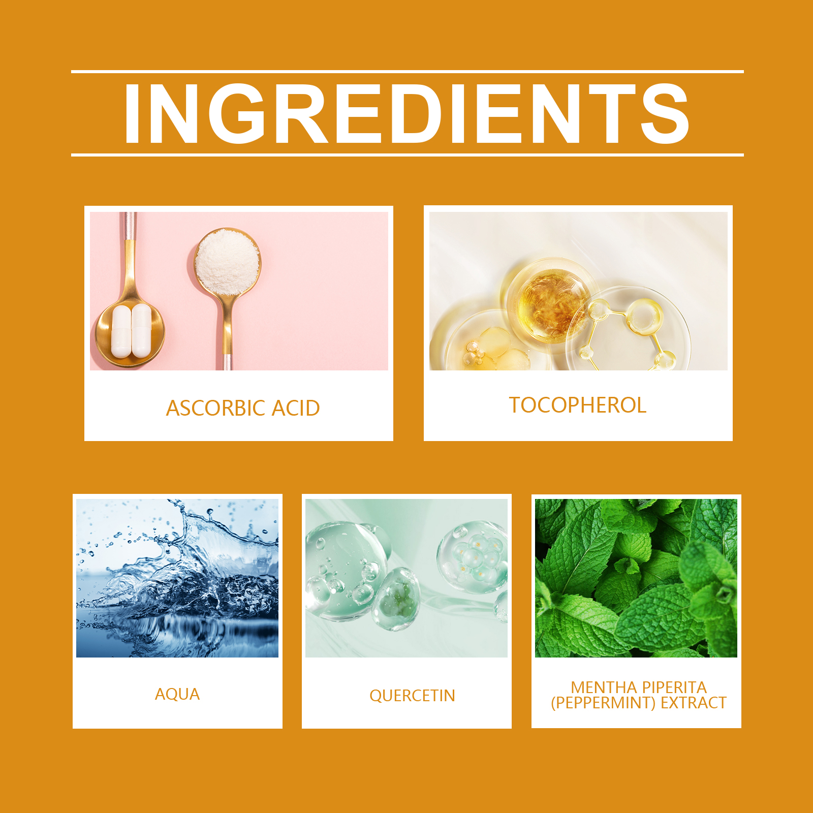 Vitamin C Essence, Facial Gentle Brightening Deep Moisturizing Repair Nourishing Skin Care Essence - Image 6