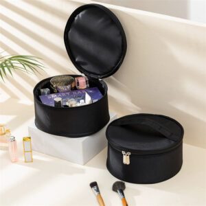 Alternative view of Cosmetic Bag Large Capacity Crown Storage Bag