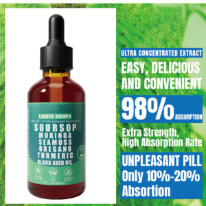 Alternative view of Sourhop dropsd liver cleansing with prickly fruit and lychee drops