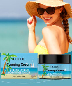Alternative view of OUHOE Nourishing Skin Anti-Sunburn Anti-Tanning Tan Moisturizing And Gentle Care Skin Care Anti-Tanning Cream