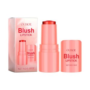 Alternative view of Blush Lipstick, Natural Nude Light Long-Lasting Easy Color Blush Lip Gloss Stick