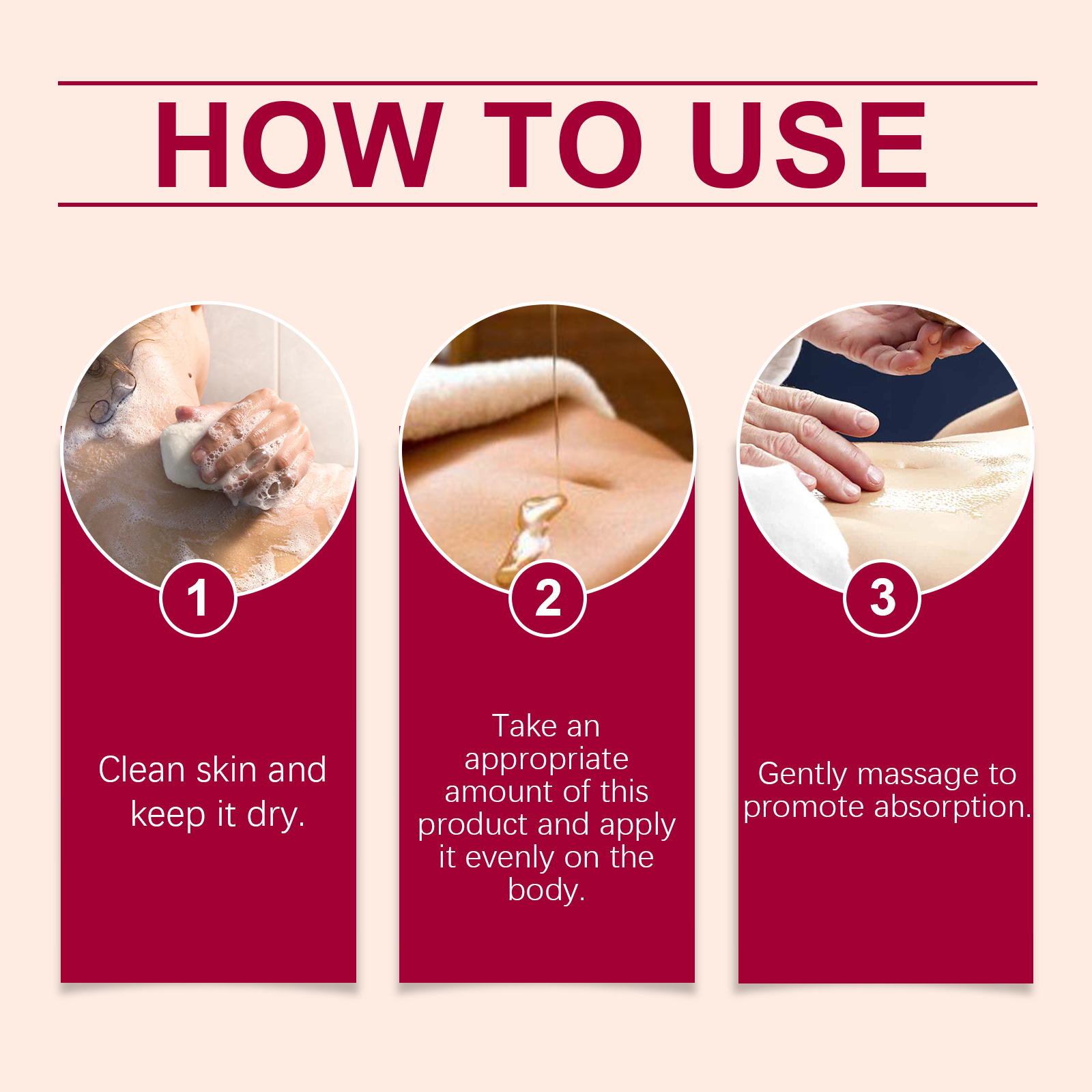 OUHOE Rose Body Oil Relieves Dry Skin And Moisturizes Body Skin Massage Care Oil - Image 6