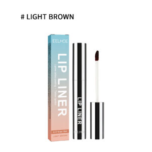 Alternative view of Peel Lip Liner, Outline Lip Shape Lip Color Waterproof Non-Smudging Peel Lip Liner Lip Brush