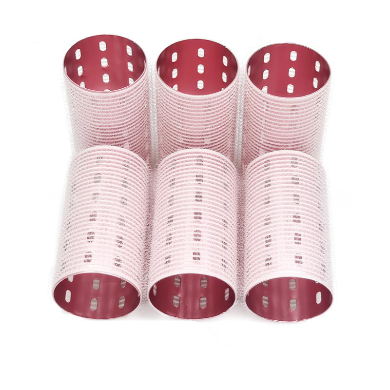 Extra-Long Aluminum Core Curling Barrels, 5x9cm Colorful Aluminum Heat-Conducting Curlers for Fluffy Bangs with USB Self-Adhesiv - Image 6