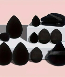 Alternative view of 12Pcs Makeup Sponge Blender Beauty Egg Foundation Sponges Liquid Cream Cosmetic Puff Women Make Up Accessories Beauty Tools