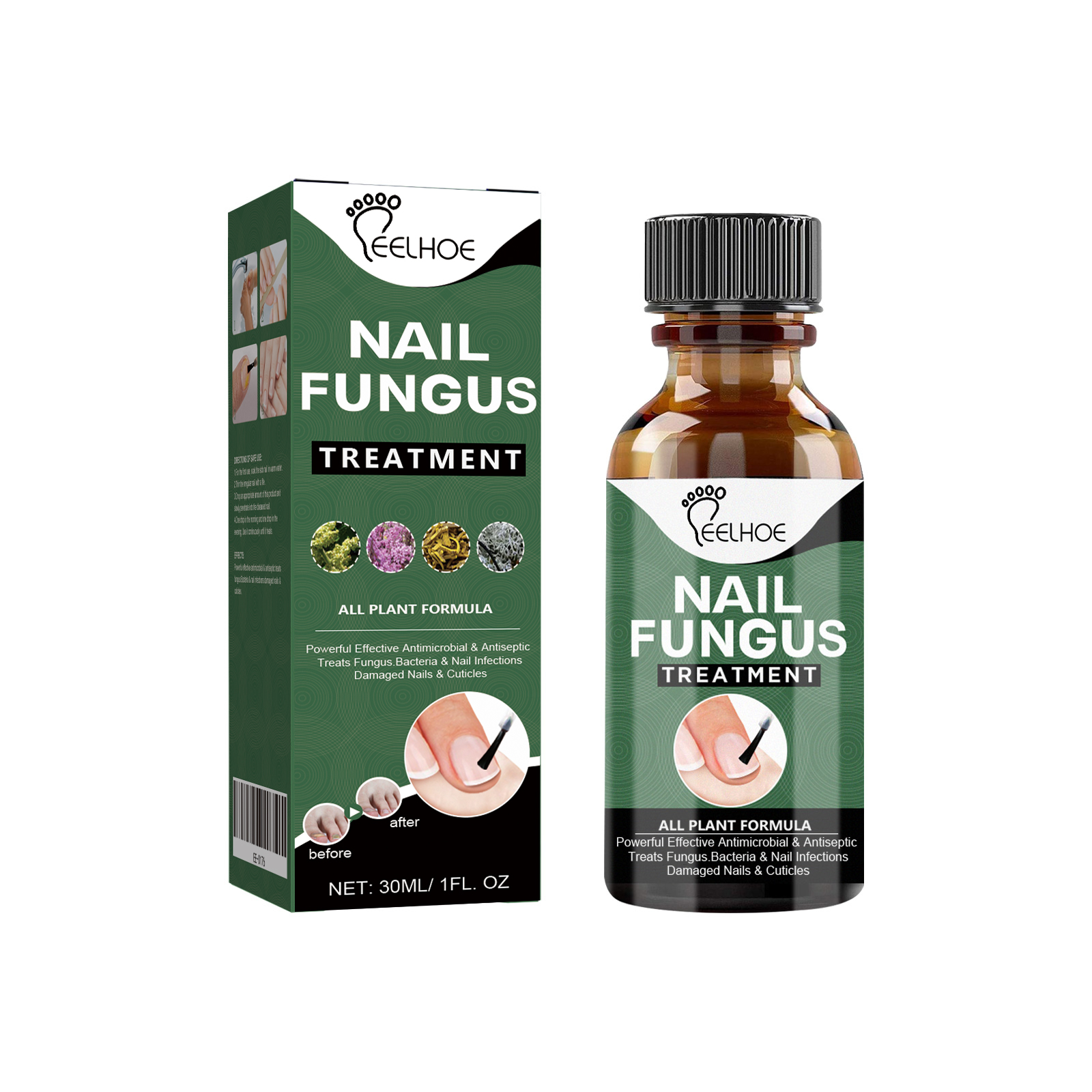 EELHOE Nail Care Liquid (30ml) Gentle Cleaning, Hydrating And Moisturizing Liquid For Thick And Soft Nails On The Surface Of Hands And Feet - Image 7