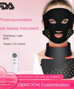 Alternative view of Photon facial rejuvenation mask beauty set with infrared therapy combination