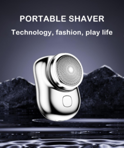 New Type Small Shaver Waterproof Wash Travel Compact Electric Portable Shaver Mens Household Mini Beard Knife