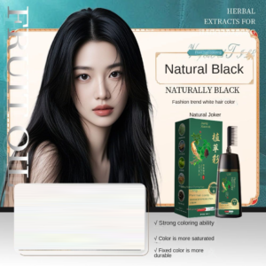 Alternative view of Hair dye Comb color Hair dye Plant hair dye Cover White lock color Black hair dye