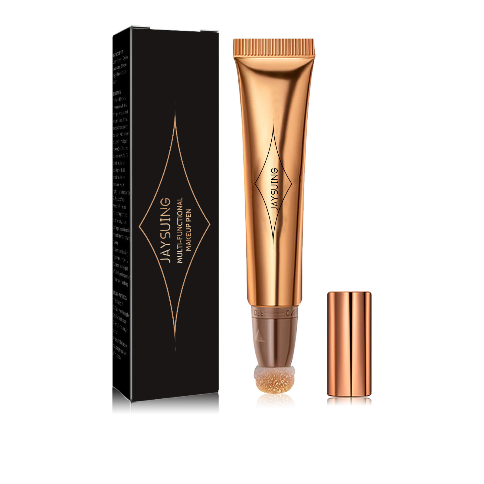 Jaysuing Multi-Functional Makeup Pen, Solid Liquid Contour Facial Blush Contour Highlighter Stick - Image 15