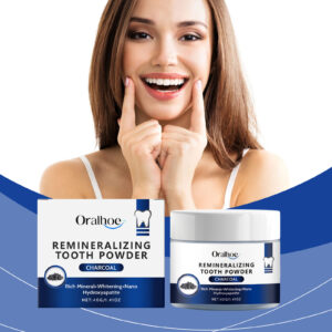 Alternative view of Oralhoe Bamboo Charcoal Teeth Cleaning Powder Fresh And Gentle Ingredients Clean Teeth Daily Care For Oral Bamboo Charcoal Powder