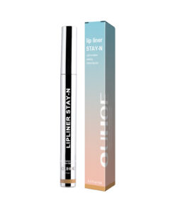 OUHOE Stripping Lip Liner (Light Brown) Enriches Lip Lines, Highlights Lip Color Without Makeup Smudging. Stripping Lip Liner
