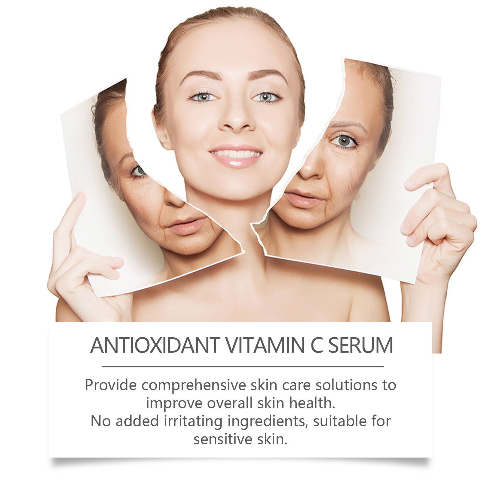 Vitamin C Essence, Facial Gentle Brightening Deep Moisturizing Repair Nourishing Skin Care Essence - Image 5