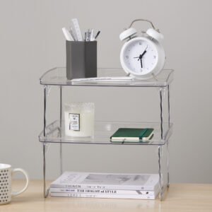 Alternative view of Desktop Rack Multifunctional Cosmetic Storage Rack