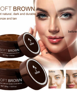 Alternative view of OUHOE Soft Brown, Summer Seaside Tanning Dark Tan Moisturizing Cream for Tanning Skin