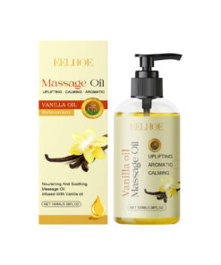 EELHOE Vanilla Body Essential Oil Softens Body Skin Hydrating Moisturizing Soothing Radiant Body Essential Oil