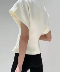 Alternative view of Hot selling V-neck metal decorative cardigan