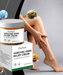Alternative view of OceAura Leg Care Cream Gentle Relief For Leg Discomfort Topical Treatment Cream For Daily Leg Massage