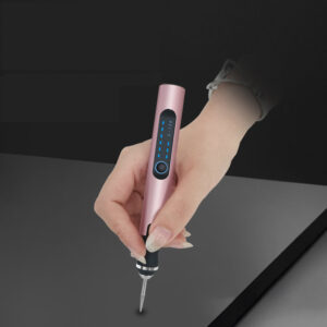 Alternative view of Mini Electric Grinder Lithium Battery Nail Art Engraving Polishing Grinder Hardware Tools Electric Small Grinder