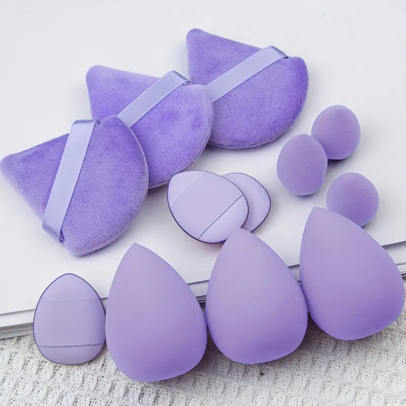 12Pcs Makeup Sponge Blender Beauty Egg Foundation Sponges Liquid Cream Cosmetic Puff Women Make Up Accessories Beauty Tools - Image 3
