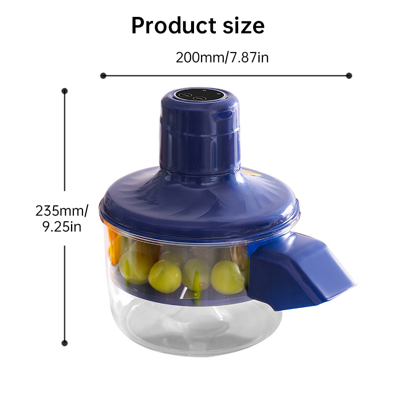 Automatic Electric Grape Peeler, Hands-Free Berry Skin Remover, Fruit Preparation Tool, Effortless Peeling - Image 9