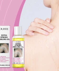 Alternative view of OUHOE Exfoliating Yellow Skin Oil Body Skin Moisturizing, Brightening, Firming And Hydrating Massage Beauty Care Oil