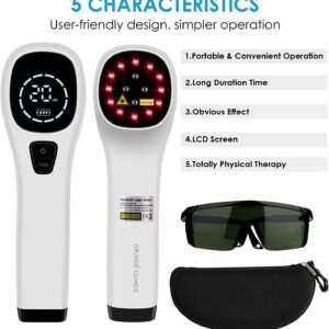 Alternative view of Laser Light Therapy Device Red Light Therapy Device Massager