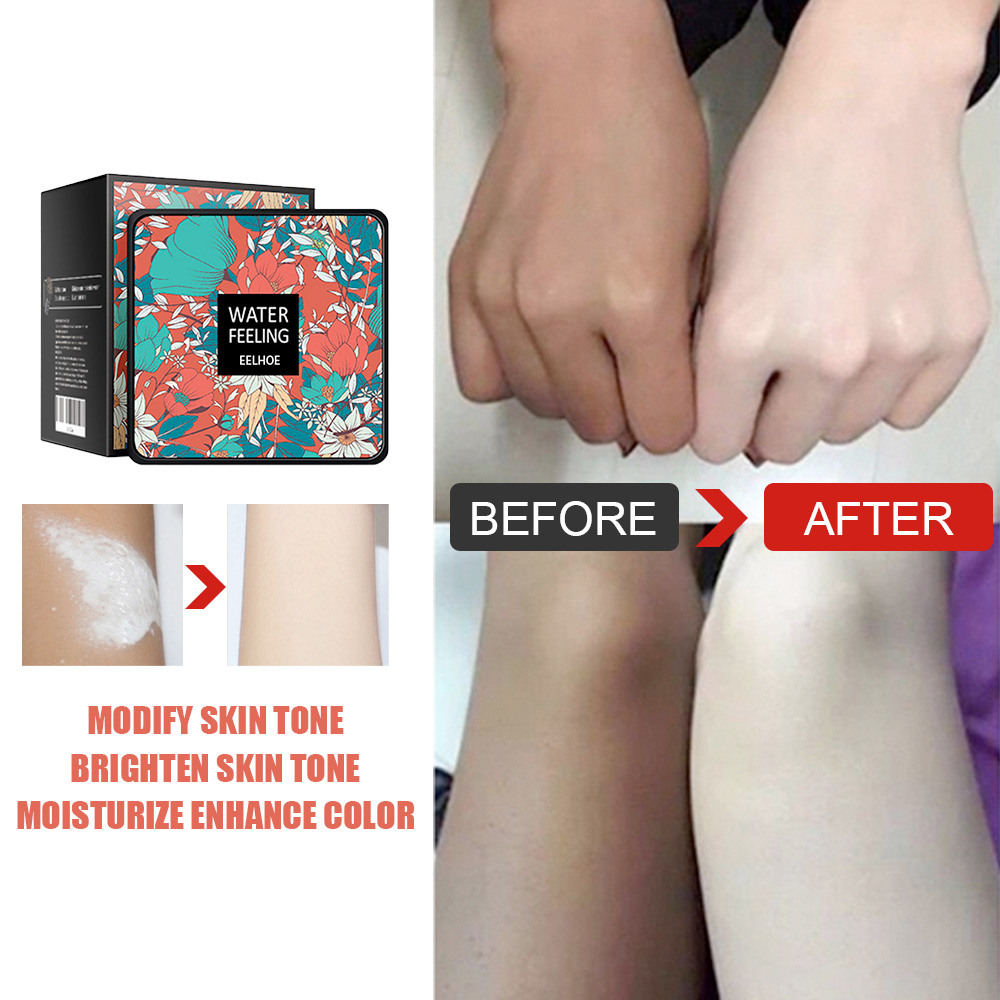 EELHOE Water Feeling BB Cream, Mushroom Air Cushion To Cover Blemishes Waterproof Sweat Resistant Makeup Cushion BB Cream - Image 6