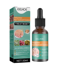 EELHOE Herbaceous Nail Relief Essence, Hand And Foot Nail Soft Thickening Brightening Nail And Bump Nail Care Solution
