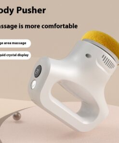 Alternative view of Fat pushing machine, handheld portable massager, massage stick, neck, waist, shoulder kneading, fascia gun, body beauty device