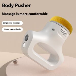 Alternative view of Fat pushing machine, handheld portable massager, massage stick, neck, waist, shoulder kneading, fascia gun, body beauty device