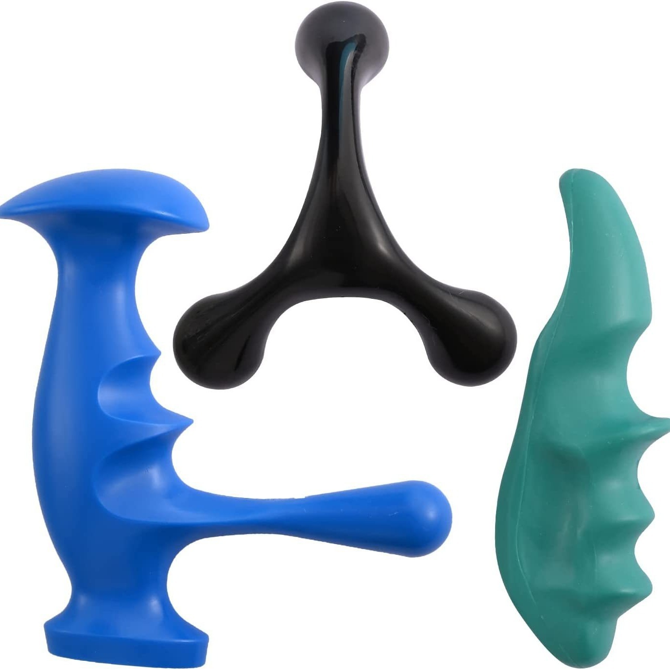 Thumb Massager Acupoint Massage Gun Three Foot Massager Set - Image 6