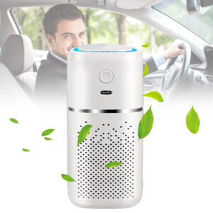 Alternative view of Car Air Purifier Desktop Oxygen Bar Purifier Smoke Removal And Dust Removal UV Ultraviolet Disinfection And Sterilizer Gift