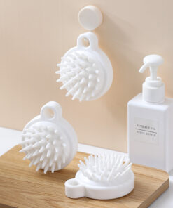 Japanese Style Shampoo Artifact Massage Comb Adult Shampoo Brush Grabber Silicone Shampoo Brush To Clean The Scalp
