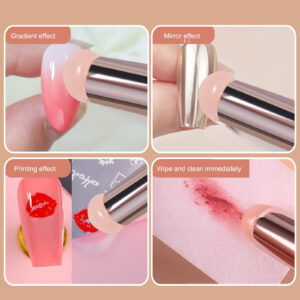 Alternative view of Nail Patching Gel Gradient Halo Dye Silicone Brush ​