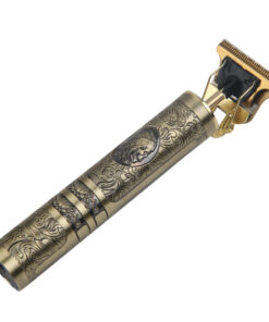 Alternative view of Electric Hair Clipper USB Charging Zinc Alloy Carving Hair Clipper Oil Head Push T9 Push White Shaving Head Scissors Android Charging
