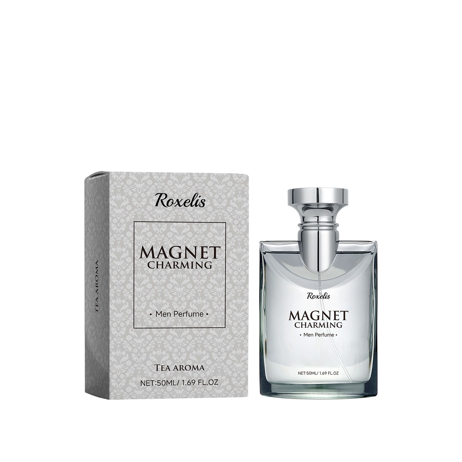 Magnet Charming Men Perfume, Tea Fragrance Natural Fresh Fragrance Release Charm Couple Dating Men Atmosphere Niche Perfume