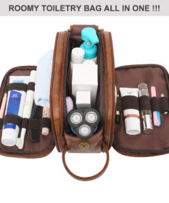 Alternative view of Men's Toiletry Bag Travel Organizer Cosmetic Bag