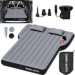 Umbrauto Tesla Y Car Camping SUV Thicken Air Mattress,Gray